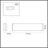 Настенный светильник ODEON LIGHT HIGHTECH FRAMANT 4295/20WL