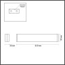 Настенный светильник ODEON LIGHT HIGHTECH FRAMANT 4295/30WL