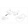 Настенный светильник ODEON LIGHT HIGHTECH GIPS 3551/1W