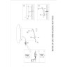 Настенный светильник ODEON LIGHT HIGHTECH LUNARIO 3562/9WL