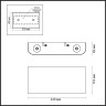 Настенный светильник ODEON LIGHT HIGHTECH MAGNUM 3893/4WL