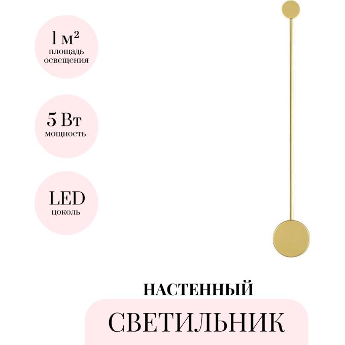 Настенный светильник ODEON LIGHT HIGHTECH SATELLITE 3902/5WG