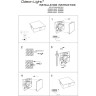 Настенный светильник ODEON LIGHT HIGHTECH VISTA 4259/8WL