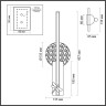 Настенный светильник ODEON LIGHT L-VISION STREKOZA 5413/13WL
