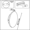 Настенный светильник ODEON LIGHT LIANA 7108/15WL
