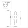 Настенный светильник ODEON LIGHT MAGNET 5407/6WL