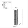 Настенный светильник ODEON LIGHT PANTA 4926/9WL