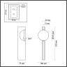 Настенный светильник ODEON LIGHT REFLECTION 7096/3WL