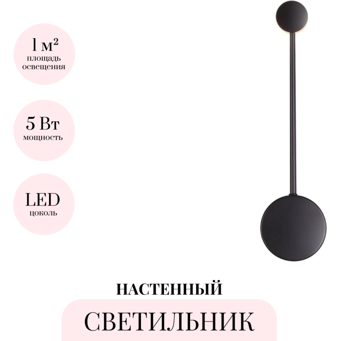 Настенный светильник ODEON LIGHT SATELLITE 3900/5WB