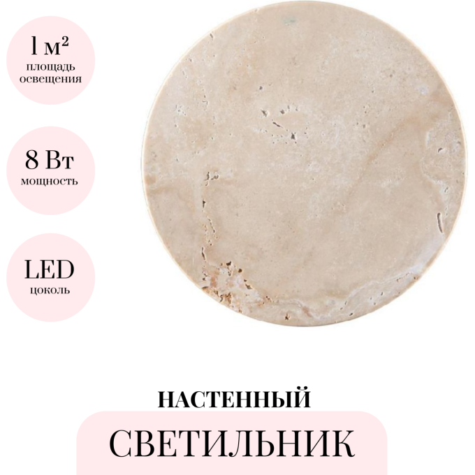 Настенный светильник ODEON LIGHT TRAVERTINO 6625/8WL