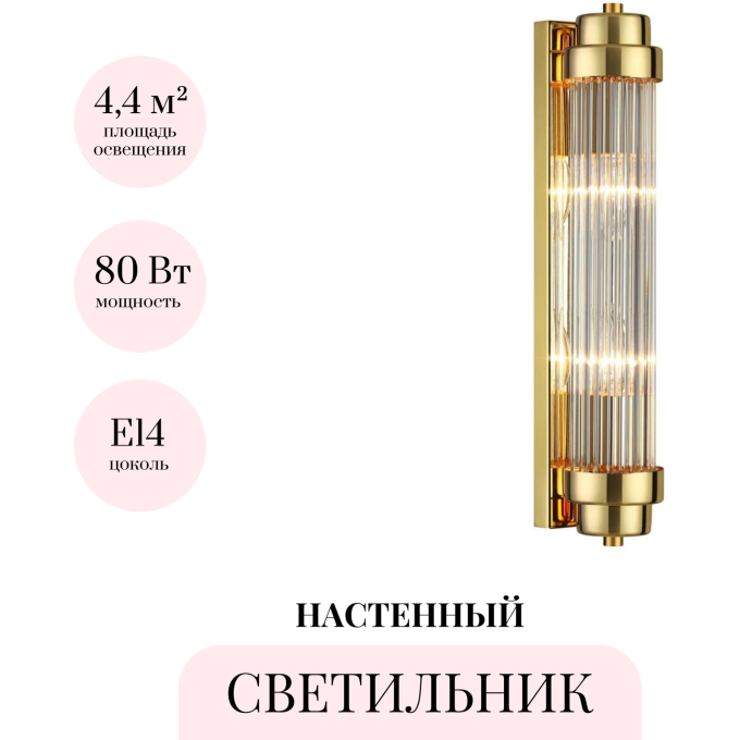 Настенный светильник ODEON LIGHT WALLI LORDI 4822/2W