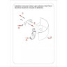 Настенный светодиодный светильник ODEON LIGHT BOCCOLO 3542/5LW