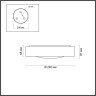 Настенный светодиодный светильник ODEON LIGHT LUNOR 4947/30CL