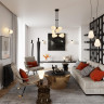 Настольная лампа ODEON LIGHT ELICA 5418/1T