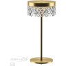 Настольная лампа ODEON LIGHT FIVRE L-VISION ODL24 445 LED 7W 369лм металл акрил, античная бронза