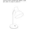Настольная лампа ODEON LIGHT FLIP 2592/1T
