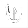 Настольная лампа ODEON LIGHT FOROS HIGHTECH 5437/12TL