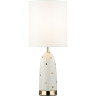 Настольная лампа ODEON LIGHT MODERN POLLEN ODL_EX24 42 E27 1*60W золотой/молочный/белый/металл/керамика/ткань