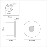 Подсветка для ступеней ODEON LIGHT VITTY 6651/1WL3