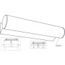 Подсветка для зеркал ODEON LIGHT TUBE 2028/3W