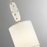 Подвес ODEON LIGHT POLLEN MODERN ODL_EX24 43 E14 1*40W золотой/молочный/белый/металл/керамика/ткань