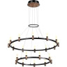 Подвесная люстра ODEON LIGHT CANDEL 5009/98L