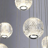 Подвесная люстра ODEON LIGHT CRYSTAL 5007/120L