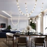 Подвесная люстра ODEON LIGHT CRYSTAL 5008/80L