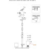 Подвесная люстра ODEON LIGHT FABO 2767/4