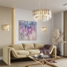 Подвесная люстра ODEON LIGHT HALL BUCKLE 4989/10