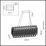 Подвесная люстра ODEON LIGHT HALL BUCKLE 4989/10