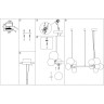 Подвесная люстра ODEON LIGHT MODERN TOVI 4818/14