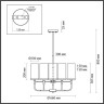 Подвесная люстра ODEON LIGHT NOVAS 4816/8
