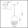 Подвесной светильник ODEON LIGHT AIRLY 4819/1