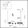 Подвесной светильник ODEON LIGHT ASTRUM 4354/52L