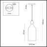 Подвесной светильник ODEON LIGHT BOLLI 4092/1