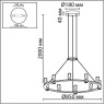 Подвесной светильник ODEON LIGHT DEFANCE 7143/70L