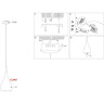 Подвесной светильник ODEON LIGHT DROP 2907/1