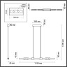 Подвесной светильник ODEON LIGHT FIERRO 4991/40L