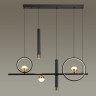 Подвесной светильник ODEON LIGHT HIGHTECH ODL23 229 черный/античная бронза/металл