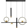 Подвесной светильник ODEON LIGHT HIGHTECH ODL23 229 черный/античная бронза/металл