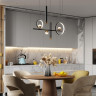 Подвесной светильник ODEON LIGHT HIGHTECH ODL23 229 черный/античная бронза/металл