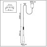 Подвесной светильник ODEON LIGHT HIGHTECH PIX 7041/6L