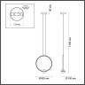 Подвесной светильник ODEON LIGHT L-VISION GOTA 4336/18L