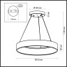 Подвесной светильник ODEON LIGHT L-VISION SOLE 4066/50L