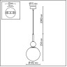 Подвесной светильник ODEON LIGHT LOLLA 4359/1A