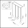 Подвесной светильник ODEON LIGHT OVALI 5053/7A