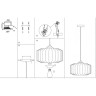 Подвесной светильник ODEON LIGHT PENDANT BINGA 4783/1