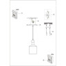 Подвесной светильник ODEON LIGHT PENDANT BOLLI 4087/1