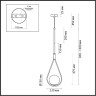 Подвесной светильник ODEON LIGHT PENDANT FLARI 4810/1